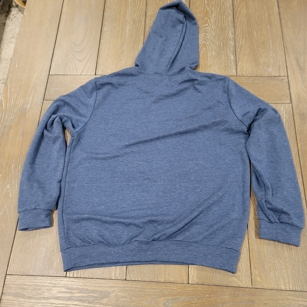 SHEIN hoodie blue